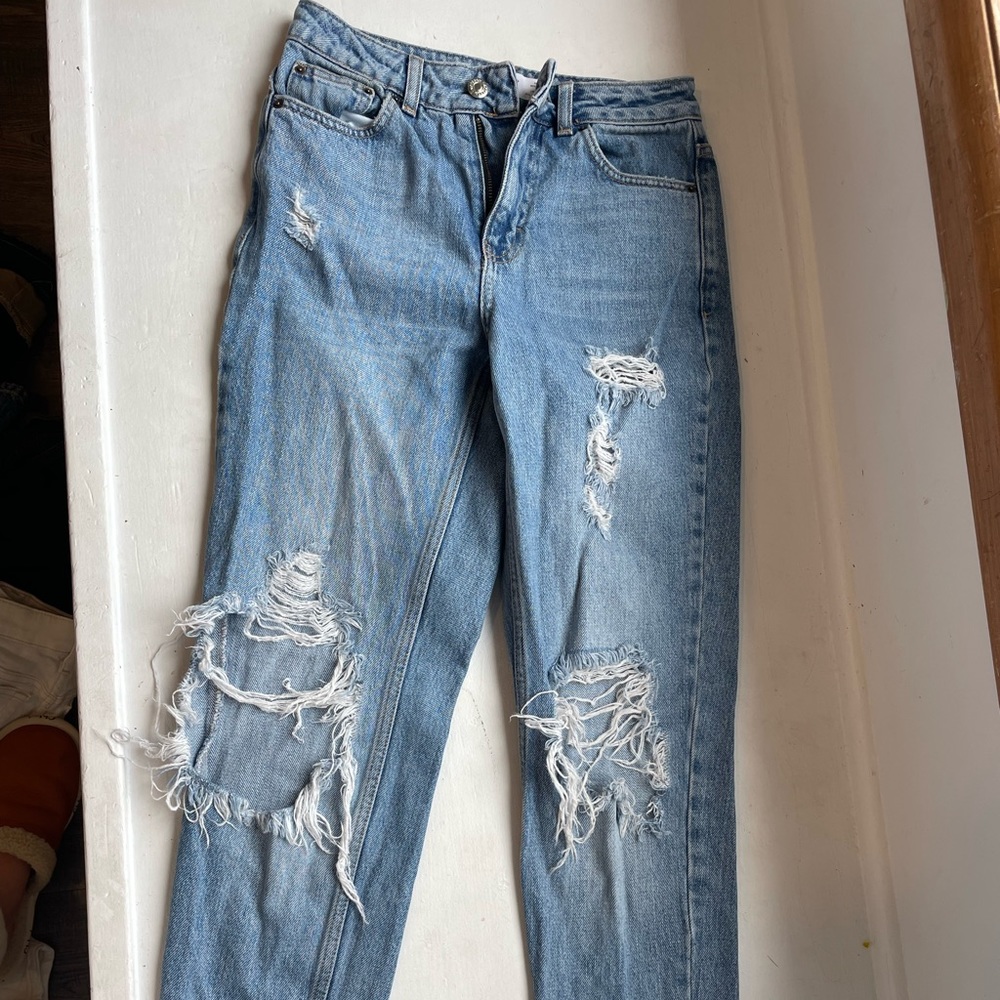 Topshop mom jeans